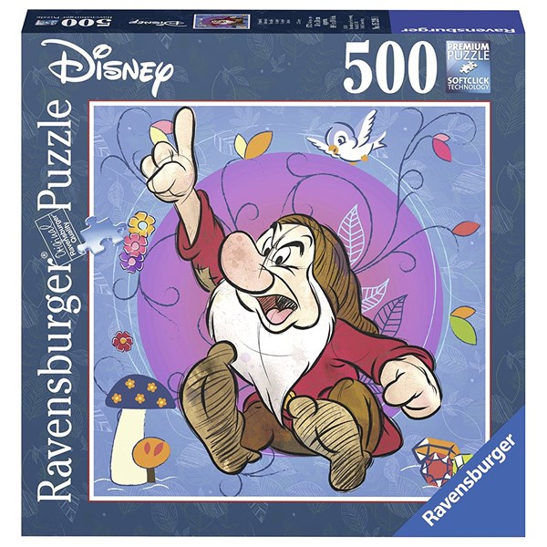 Ravensburger (15239) - "Grumpy" - 500 brikker puslespil