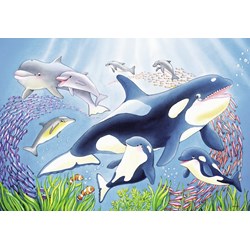 Ravensburger (07815) - "Colorful Underwater World" - 24 brikker puslespil