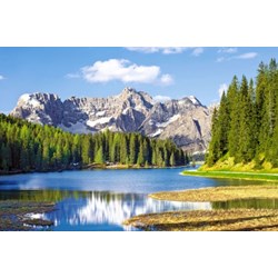 Castorland (C-300198) - "Misurina Lake, Italy" - 3000 brikker puslespil