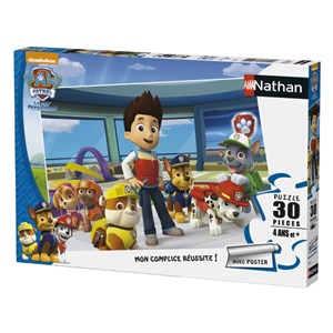 Nathan (86354) - "Paw Patrol" - 30 brikker puslespil