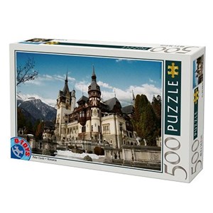 D-Toys (63052-RM01) - "Romania, Peles Castle" - 500 brikker puslespil