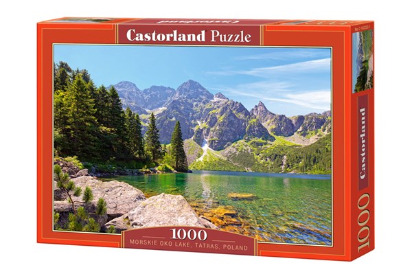 Castorland (C-102235) - "Morskie Oko Tatras Lake, Poland" - 1000 brikker puslespil