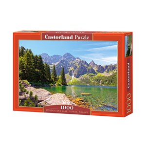 Castorland (C-102235) - "Morskie Oko Tatras Lake, Poland" - 1000 brikker puslespil