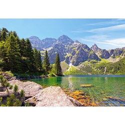 Castorland (C-102235) - "Morskie Oko Tatras Lake, Poland" - 1000 brikker puslespil