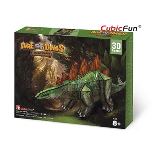 Cubic Fun (P670H) - "Stegosaurus" - 41 brikker puslespil