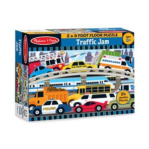 Melissa and Doug (4421) - "Traffic Jam" - 24 brikker puslespil