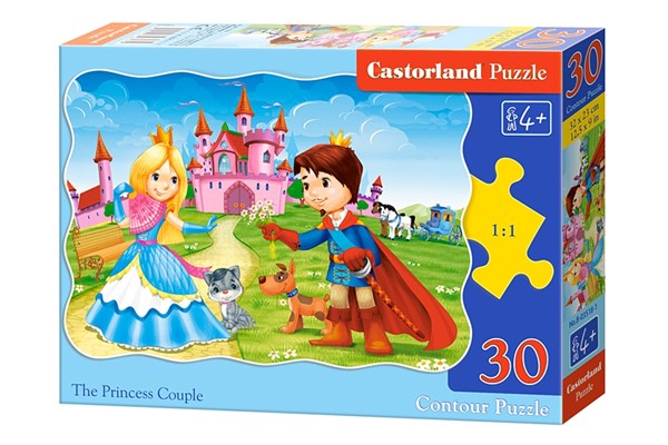 Castorland (B-03518) - "The Princess Couple" - 30 brikker puslespil