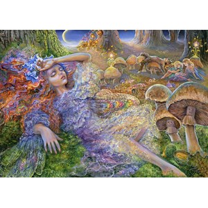 Grafika (T-00289) - Josephine Wall: "After The Fairy Ball" - 1000 brikker puslespil