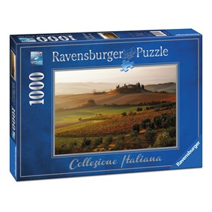 Ravensburger (19672) - "San Quirico d'Orcia" - 1000 brikker puslespil