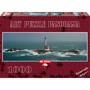 Art Puzzle (4341) - Philip Plisson: "Les Roches-Douvres Lighthouse" - 1000 brikker puslespil