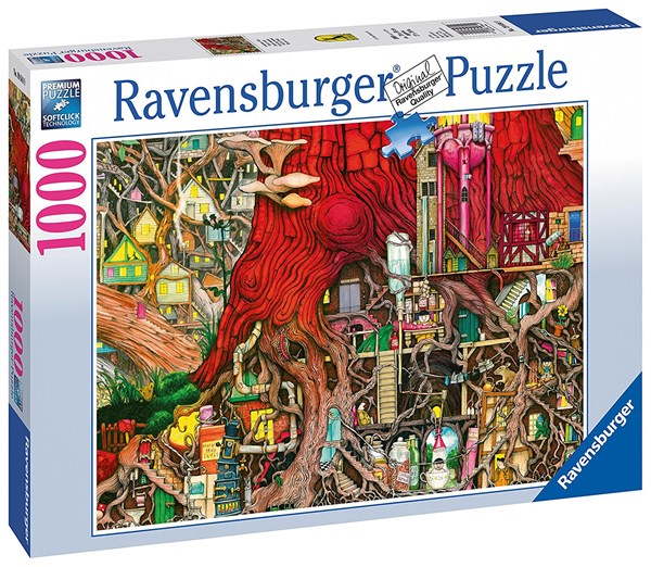 Ravensburger (19644) - Colin Thompson: "Skjult Verden" - 1000 brikker puslespil