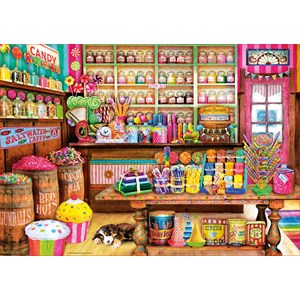 Educa (17104) - "The candy shop" - 1000 brikker puslespil