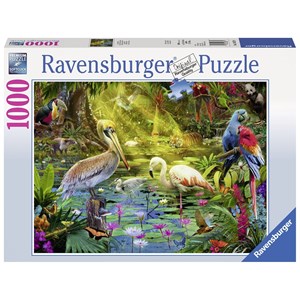 Ravensburger (19673) - "Bird Paradise" - 1000 brikker puslespil