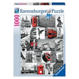 Ravensburger (19144) - "London" - 1000 brikker puslespil