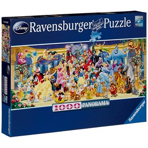 Ravensburger - "Disney, Gruppefoto" - 1000 brikker puslespil