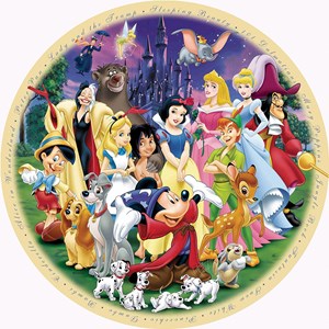 Ravensburger (15784) - "Wonderful World of Disney" - 1000 brikker puslespil
