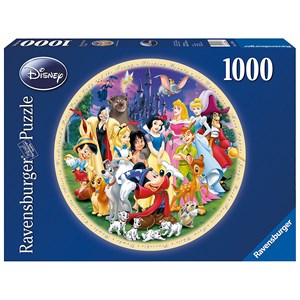 Ravensburger (15784) - "Wonderful World of Disney" - 1000 brikker puslespil