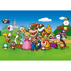 Winning Moves Games (11002) - "Super Mario" - 500 brikker puslespil