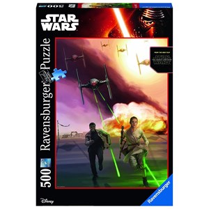 Ravensburger (14667) - "Star Wars VII" - 500 brikker puslespil