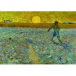 PuzzelMan (05087) - Vincent van Gogh: "The sower" - 1000 brikker puslespil