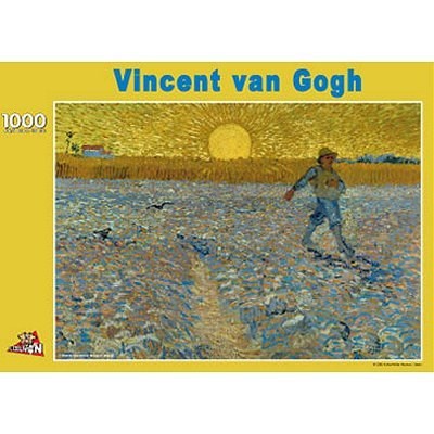PuzzelMan (05087) - Vincent van Gogh: "The sower" - 1000 brikker puslespil
