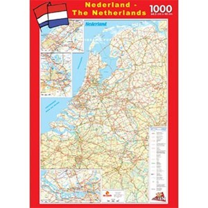 PuzzelMan (06108) - "The Netherlands" - 1000 brikker puslespil