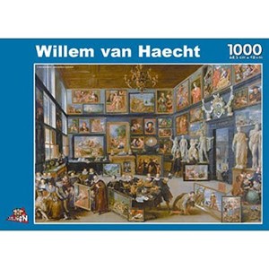 PuzzelMan (05063) - Willem van Haecht: "The Art Gallery" - 1000 brikker puslespil