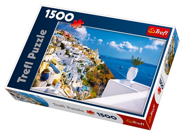 Trefl (26119) - "Santorini, Greece" - 1500 brikker puslespil