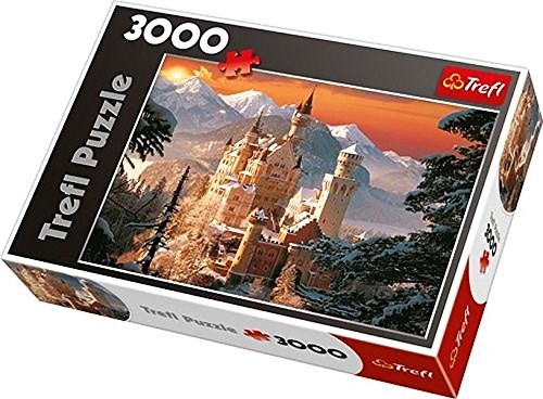 Trefl (33025) - "Schloss Neuschwanstein" - 3000 brikker puslespil