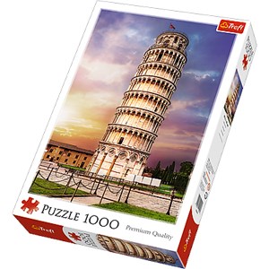 Trefl (10441) - "Det skæve tårn i Pisa" - 1000 brikker puslespil