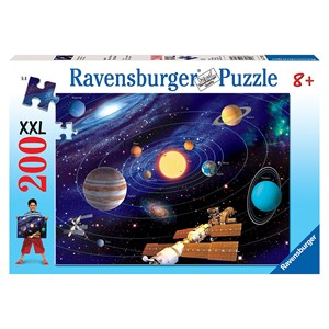 Ravensburger (12796) - "The Solar System" - 200 brikker puslespil