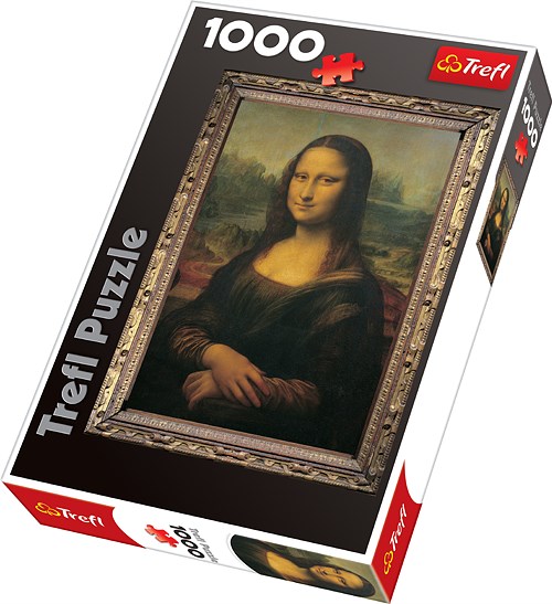 Trefl (10002) - "Mona Lisa" - 1000 brikker puslespil