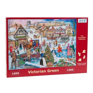 The House of Puzzles (3701) - "Victorian Green" - 1000 brikker puslespil