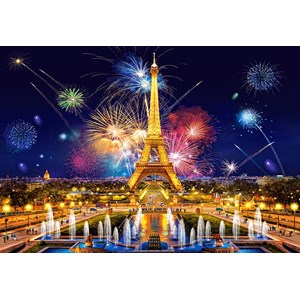 Castorland (103997) - "Glamour of the Night, Paris" - 1000 brikker puslespil