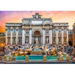 Trefl (37292) - "Fontanna di Trevi, Rome" - 500 brikker puslespil
