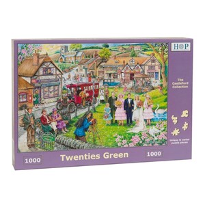 The House of Puzzles (4074) - "Twenties Green" - 1000 brikker puslespil
