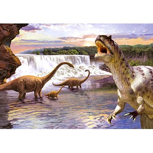 Castorland (B-26999) - "Diplodocus" - 260 brikker puslespil