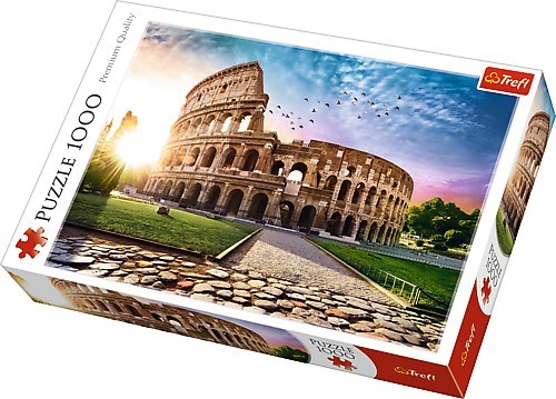 Trefl (10468) - "Colosseum, Rome" - 1000 brikker puslespil