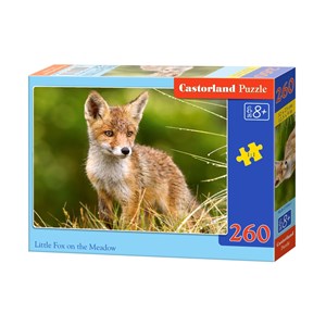 Castorland (B-27354) - "Little Fox on the Meadow" - 260 brikker puslespil