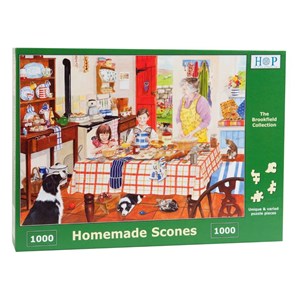 The House of Puzzles (3633) - "Homemade Scones" - 1000 brikker puslespil