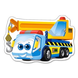 Castorland (B-005024) - "Funny Building Machines" - 3 4 6 9 brikker puslespil