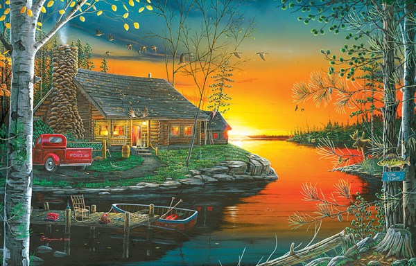 SunsOut (51826) - "Autumn Glow" - 1000 brikker puslespil