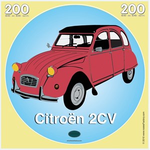 PuzzelMan (311) - "Rosies Factory, Citroën 2 CV" - 200 brikker puslespil
