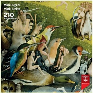 PuzzelMan (774) - Jerome Bosch: "Birds" - 210 brikker puslespil