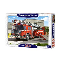 Castorland (B-27040) - "Fire Truck" - 260 brikker puslespil