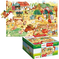 Ludattica (52479) - "Farmyard Friends" - 48 brikker puslespil