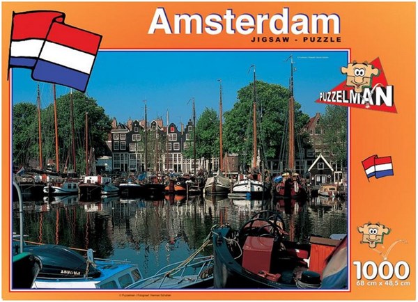 PuzzelMan (432) - "Netherlands, Amsterdam" - 1000 brikker puslespil
