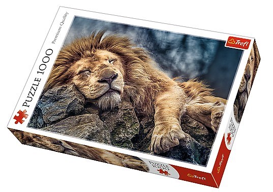 Trefl (10447) - "Sleeping Lion" - 1000 brikker puslespil