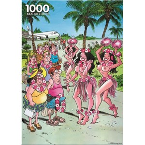 PuzzelMan (005) - "Hawaii" - 1000 brikker puslespil
