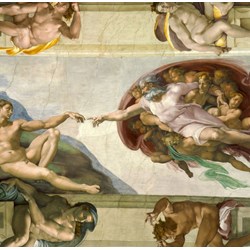 Grafika (00728) - Michelangelo: "Michelangelo, 1508-1512" - 1500 brikker puslespil